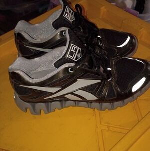 Reebok Black and Gray Athletic Shoes